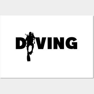 Diving Posters and Art